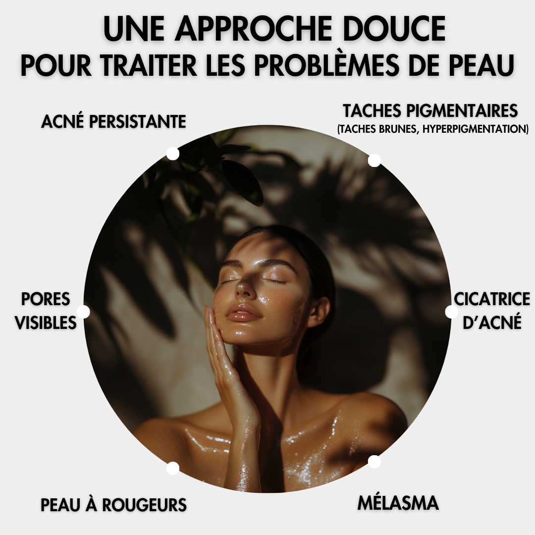 Curaskin – Pads éclat visage au curcuma & acide kojique (40 unités)